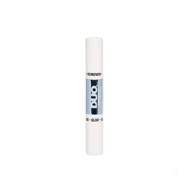 DUO Underlash Glue &amp; Remover is a one-step lash adhesive designed for fast, easy underlash application no seal needed. Featuring a gentle clear glue that dries non-sticky, this innovative formula delivers secure hold for up to 3 days and includes a remover for effortless lash removal.