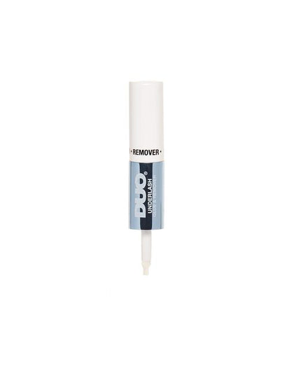 DUO Underlash Glue &amp; Remover is a one-step lash adhesive designed for fast, easy underlash application no seal needed. Featuring a gentle clear glue that dries non-sticky, this innovative formula delivers secure hold for up to 3 days and includes a remover for effortless lash removal.