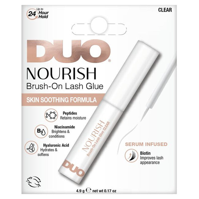 What if every time you applied false lashes, you could give your natural lash line a soothing treat? Now you can with the first serum-infused glue that nourishes too!