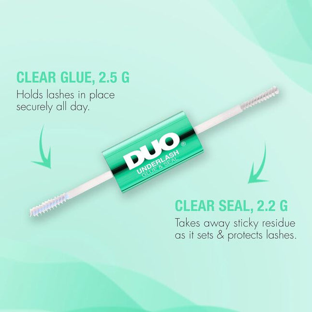 Underlash extensions are all the rage because they let you customize your look while concealing the bands for an imperceptible finish. Leave it to Duo, the MUA-approved, leading lash glue brand to bring you a strong yet gentle 1-day glue that transforms any lash into an underlash!
