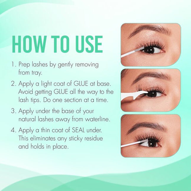 Underlash extensions are all the rage because they let you customize your look while concealing the bands for an imperceptible finish. Leave it to Duo, the MUA-approved, leading lash glue brand to bring you a strong yet gentle 1-day glue that transforms any lash into an underlash!