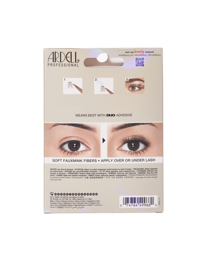 Ardell Faux Mink Delicates Clusters offer customizable, whisper-light lash enhancement with a soft glam finish. Designed with refined faux mink fibers and a lightweight feel, these clusters allow you to build subtle definition or elevated everyday glam your way.