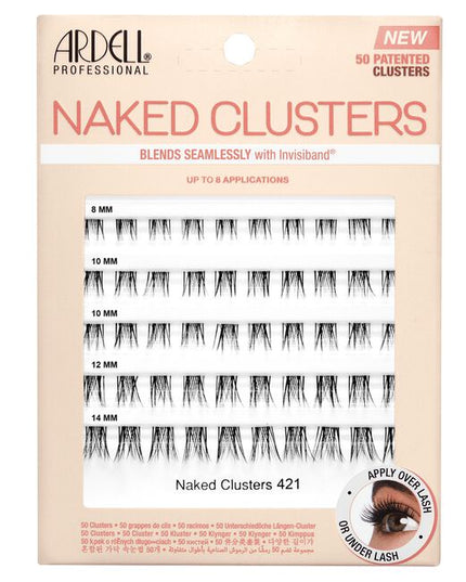 Pros do it all the time. And now Ardell made the viral half lash hack even easier with Half Naked Lashes. Ditch the scissors and cut the trimming step out of your routine. No measuring, no crooked cuts, no mistakes. Ardell's precut half lashes are easier to apply, control and customize than a full strip, making them ideal for beginners. 