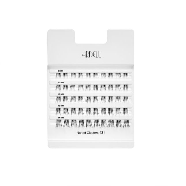 Pros do it all the time. And now Ardell made the viral half lash hack even easier with Half Naked Lashes. Ditch the scissors and cut the trimming step out of your routine. No measuring, no crooked cuts, no mistakes. Ardell's precut half lashes are easier to apply, control and customize than a full strip, making them ideal for beginners. 