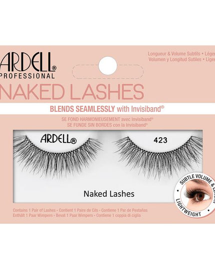 Ardell Naked Lashes 423 - Subtle Volume &amp; Length For Everyday Wear