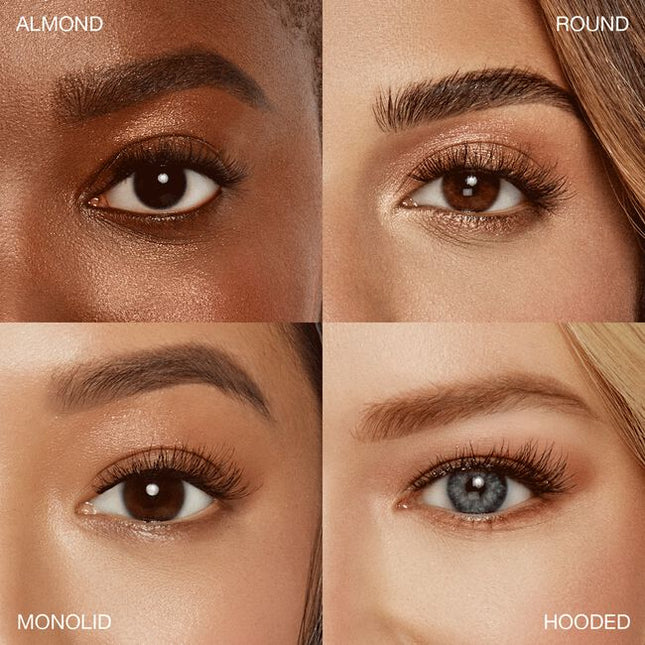 Naked Trios combines 3 individual lashes on one superfine Invisiband for 3 times faster lash application! Wider surface lash base makes it easier to grip with tweezers. A mix of short, medium, and long lengths, lets you control the result. Amp up the entire lash line or add fullness where you want. Build up your look from day to night. Fill in gaps, accent, customize with different layers and lengths. Natural or knockout, subtle or stunning, under or over lash application -- you call the shots. 