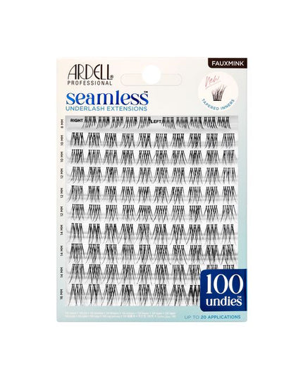 The Seamless 100 Pack is made for serious lash lovers. With 100 press-on underlashes in mixed lengths and three best-selling styles—Wispies, Faux Mink, and Naked—you’ll never run out of your go-to look. Includes inners for a complete, customizable finish. Just $18.99 for salon-quality lashes at home.