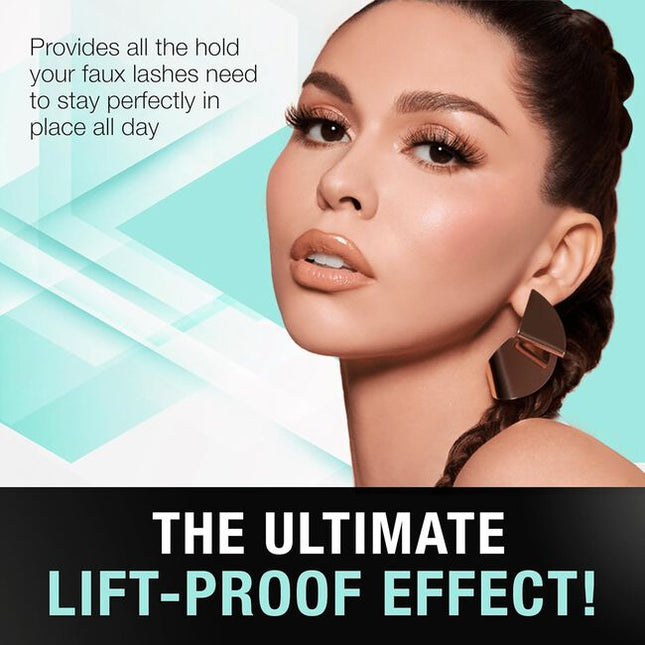 Introducing the Strong Hold Lash Glue, the essential lash glue that ticks all the boxes. This lash glue is engineered with a powerful formula, providing a stronghold that keeps your falsies firmly in place all day long. Its water-resistant properties ensure lift-proof wear, making it perfect for any weather or teary-eyed moments.