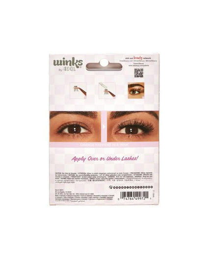 Winks by Ardell Fluffy Clusters 180 Mega Pack delivers endless lash customization with ultra-soft, fluffy clusters designed for comfort and versatility. Featuring a soft, flexible clear band, these clusters can be worn as underlash or overlash for natural to fuller looks.