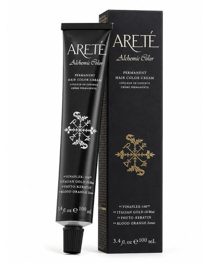 Unlock your craft’s true nature with ARETÉ’s Alchemic Color — a versatile permanent color collection consciously crafted to elevate every service and transform every strand.