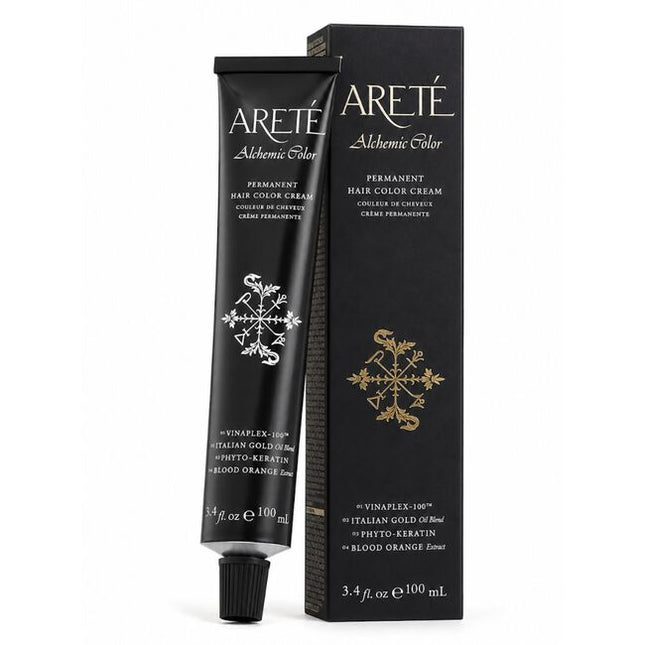 Unlock your craft’s true nature with ARETÉ’s Alchemic Color — a versatile permanent color collection consciously crafted to elevate every service and transform every strand.