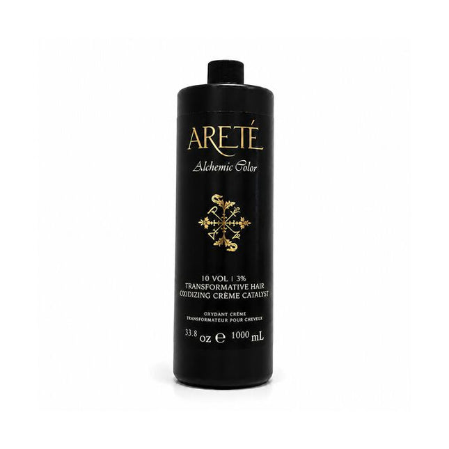 Unearth the full potential of ARETÉ’s Alchemic Color and Lighteners with our versatile collection of Transformative Crème Catalysts. Through your selection of developer strength and mixing ratio, a single Alchemic Color Shade can be tailored to perform across a full spectrum of technical color services.
