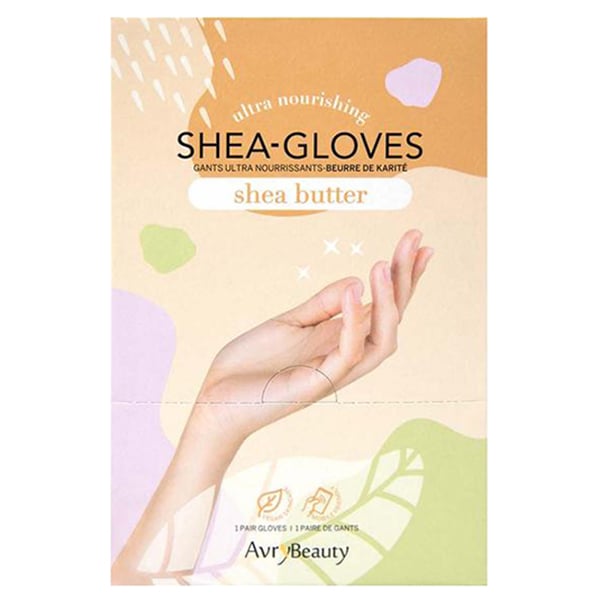 Take care of your hands with AvryBeauty Shea Gloves. These ultra nourishing and intensely moisturizing hand masks are enriched with shea butter and pure extracts to help restore essential moisture to extra-dry skin, leaving your hands soft, smooth, and healthy-looking. These hands masks are gentle enough for sensitive skin, paraben-free and not tested on animals. Shea Gloves are easy to use: Simply wash and dry your hands, wear the gloves for 10-15 minutes, and remove—no need to rinse.