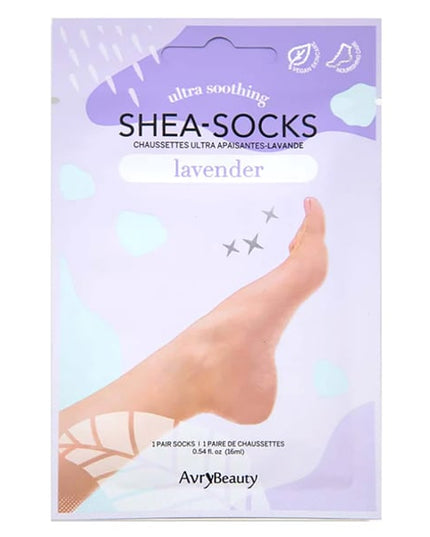 Shea Butter pedicure socks calm skin and deliver intensive moisture to keep skin soft, nourished and hydrated. A simple add-on to your pedicure service while working on the nails, with no extra time.