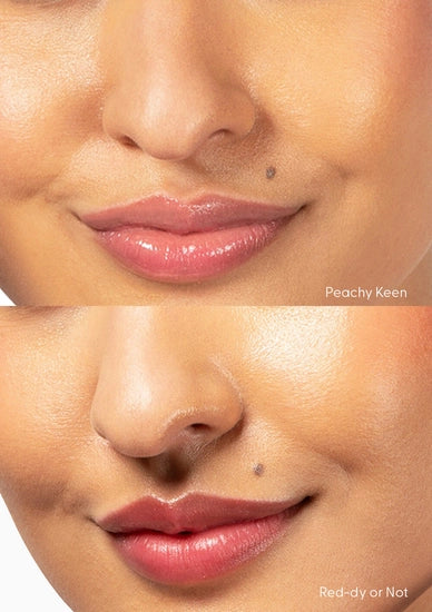 Two is better than one with our Cheery Duo! This set includes two vibrant Lip & Cheek Tinted Balms —Peachy Keen and Red-dy or Not —to enhance your customers’ beauty routine. These multi-use balms melt into skin for a wash of blendable, buildable, beautiful color that suits every skin tone. The peachy pink hue is subtle and sweet and transitions easily from day to night while the bold red shade is fierce, fun, and ready to command attention.