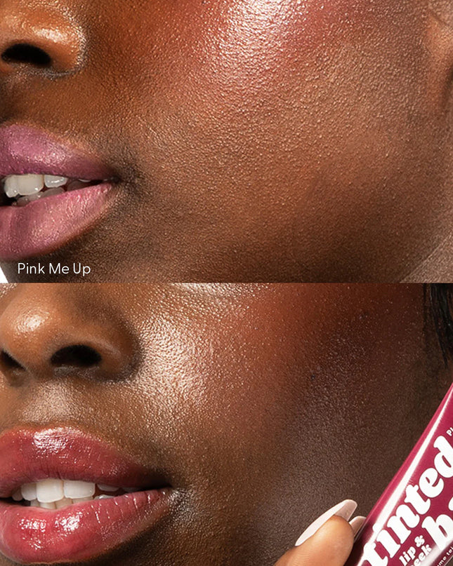 Double up on glamorous makeup looks with our Sultry Duo, featuring two show-stopping Lip & Cheek Tinted Balms — Pink Me Up and Plum Delight. These multi-use balms melt into skin for a wash of blendable, buildable, beautiful color that suits every skin tone. The bright pink hue provides a playful touch that brings skin to life while the deep plum shade is a captivating choice for a bold effect.