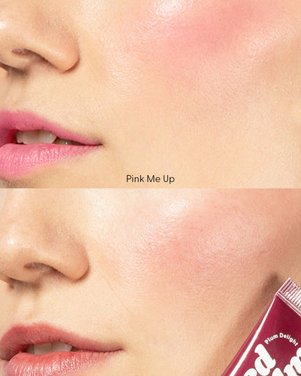 Double up on glamorous makeup looks with our Sultry Duo, featuring two show-stopping Lip & Cheek Tinted Balms — Pink Me Up and Plum Delight. These multi-use balms melt into skin for a wash of blendable, buildable, beautiful color that suits every skin tone. The bright pink hue provides a playful touch that brings skin to life while the deep plum shade is a captivating choice for a bold effect.