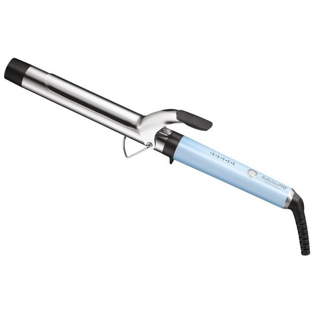 The Nano Titanium 1 1/4"" Extended Barrel Curling Iron features a 2” longer barrel than traditional curling irons, ideal for creating stunning curls in long hair. And now in a LIMITED EDITION Iced Blue!