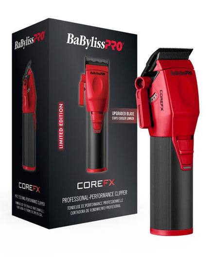 The COREFX Clipper brings professional cutting performance and power wherever you go. Equipped with a high-speed 6,800RPM motor and durable stainless-steel blades, it delivers smooth cuts and reliable performance behind the chair or at home.