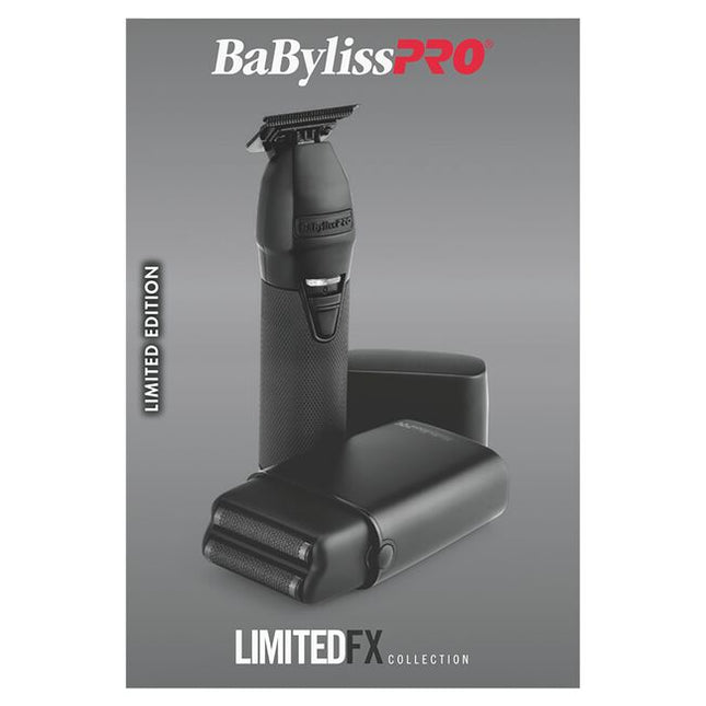 Matte Black Trimmer &amp; Double-Foil Shaver Set