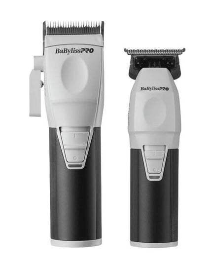 The BaBylissPRO® COREFX 2-Piece Kit includes a clipper and trimmer designed for barbers and stylists at every stage of their craft. With pro-level performance, durable design, and easy-to-use features, this complete set delivers the control, precision, and reliability you need to master any cut or style—whether you