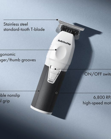 The BaBylissPRO® COREFX 2-Piece Kit includes a clipper and trimmer designed for barbers and stylists at every stage of their craft. With pro-level performance, durable design, and easy-to-use features, this complete set delivers the control, precision, and reliability you need to master any cut or style—whether you