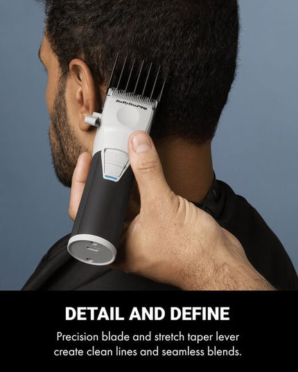 The BaBylissPRO® COREFX 2-Piece Kit includes a clipper and trimmer designed for barbers and stylists at every stage of their craft. With pro-level performance, durable design, and easy-to-use features, this complete set delivers the control, precision, and reliability you need to master any cut or style—whether you