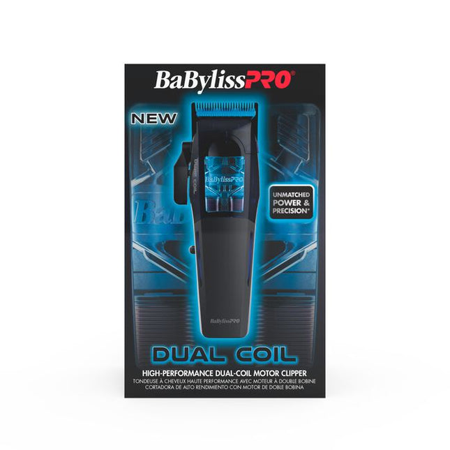 Engineered for barbers who demand serious cutting power, the BaBylissPRO Dual Coil Clipper delivers high-performance cordless cutting with the control and consistency needed for all-day professional use. Powered by a linear dual-coil motor system, it is built to drive through bulk efficiently while maintaining smooth, reliable performance.