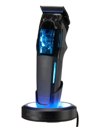Engineered for barbers who demand serious cutting power, the BaBylissPRO Dual Coil Clipper delivers high-performance cordless cutting with the control and consistency needed for all-day professional use. Powered by a linear dual-coil motor system, it is built to drive through bulk efficiently while maintaining smooth, reliable performance.
