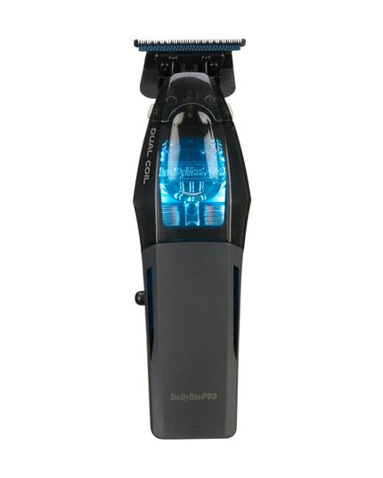 The BaBylissPRO Dual Coil Trimmer is built for barbers who demand high performance: crisp detailing, sharp lines, and consistent power. Powered by a linear dual-coil motor system, it delivers concentrated cutting power for precision work, helping you create clean outlines, edging, and detailed finishing with confidence.
