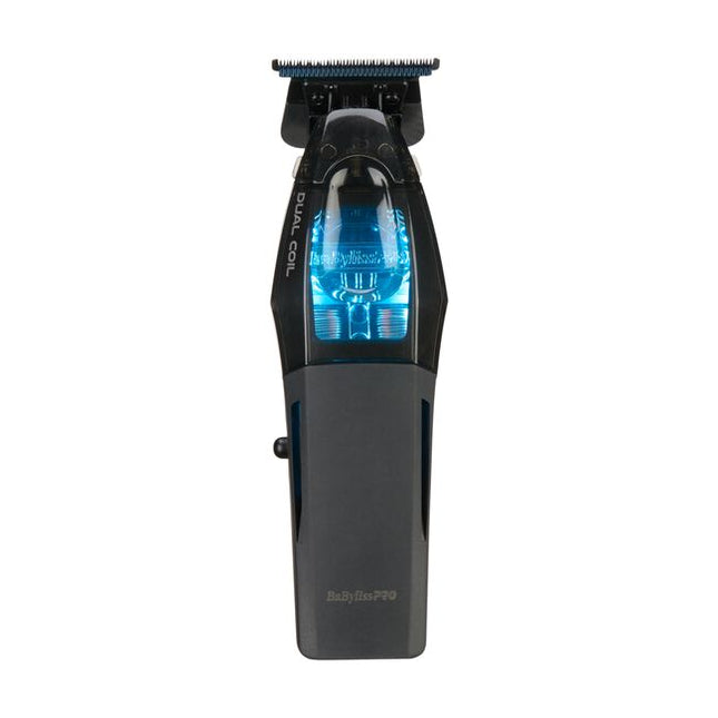 The BaBylissPRO Dual Coil Trimmer is built for barbers who demand high performance: crisp detailing, sharp lines, and consistent power. Powered by a linear dual-coil motor system, it delivers concentrated cutting power for precision work, helping you create clean outlines, edging, and detailed finishing with confidence.