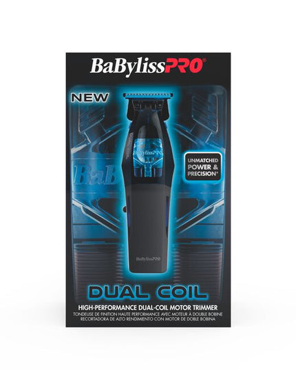 The BaBylissPRO Dual Coil Trimmer is built for barbers who demand high performance: crisp detailing, sharp lines, and consistent power. Powered by a linear dual-coil motor system, it delivers concentrated cutting power for precision work, helping you create clean outlines, edging, and detailed finishing with confidence.