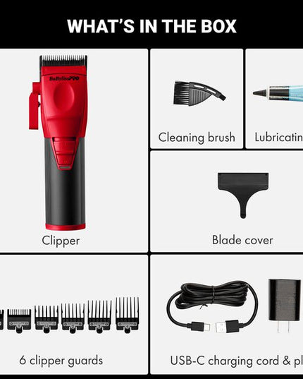 The COREFX Clipper brings professional cutting performance and power wherever you go. Equipped with a high-speed 6,800RPM motor and durable stainless-steel blades, it delivers smooth cuts and reliable performance behind the chair or at home.