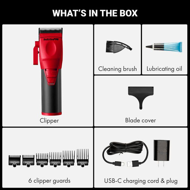The COREFX Clipper brings professional cutting performance and power wherever you go. Equipped with a high-speed 6,800RPM motor and durable stainless-steel blades, it delivers smooth cuts and reliable performance behind the chair or at home.