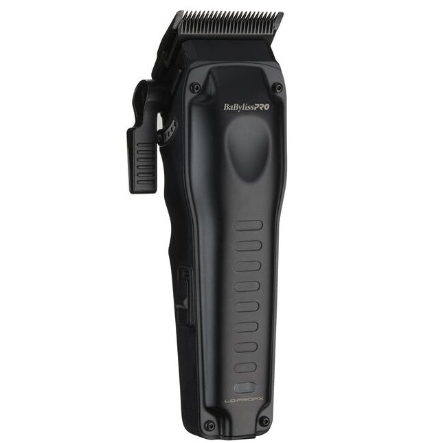 The Compact LOPROFX Series Matte Black Limited Edition Clipper + Trimmer set delivers full power in a sleeker, smaller frame. Both tools feature a high-speed 6,800 RPM motor, and new high-capacity battery for up to 2.5 hours of runtime, this set is engineered for smooth, consistent performance. Housed in durable anodized aluminum and paired with a 3-in-1 charging stand, this limited drop blends pro-grade function with compact control.