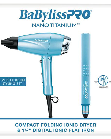 CREATE SMOOTH FRIZZ-FREE STYLES WITH THIS LIMITED EDITION STYLING SET.