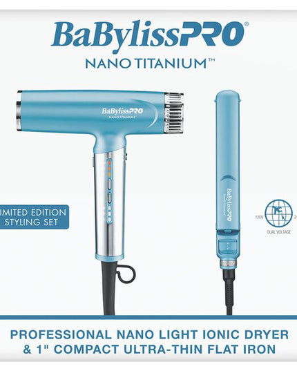 THE ULTIMATE TRAVEL DUO WITH AUTOMATIC DUAL VOLTAGE—EFFORTLESS STYLING WHEREVER YOU ARE.