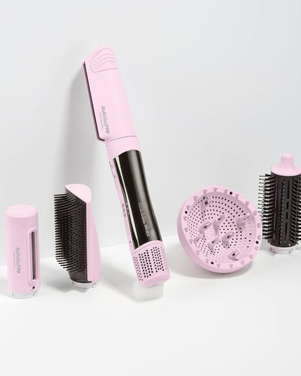 This just might be the world's LIGHTEST, SMALLEST, most ergonomically designed IONIC multi-styler & dryer.