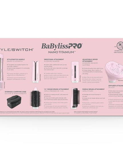 This just might be the world's LIGHTEST, SMALLEST, most ergonomically designed IONIC multi-styler & dryer.