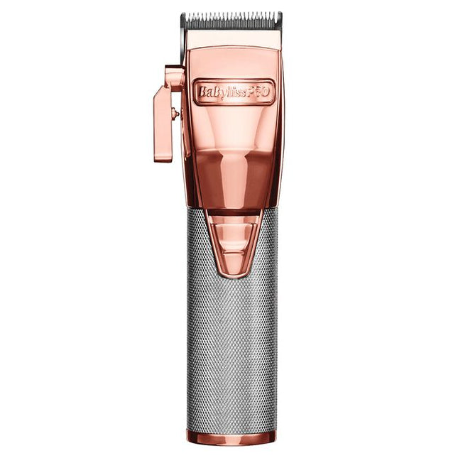 ROSEFX is a cord/cordless lithium clipper, equipped with a high torque, brushless, Ferrari-designed engine. A perfect tool for cutting all hair textures with power, speed and precision.