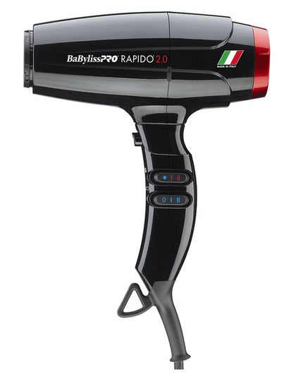 Experience the best of both worlds: Same high performance of our #1 best-selling Italian-made Rapido hair dryer, now in a sleek silhouette. Redesigned Heater with High-Speed BLDC motor for optimized performance.