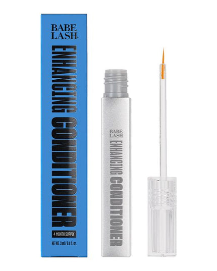 You deserve lashes that make you feel like the best and most confident version of yourself. The Babe Lash Enhancing Conditioner is a performance-based cosmetic that helps your natural lashes look thicker, fuller, and darker- all without needing mascara, lash extensions, or falsies. Each bottle of Enhancing Conditioner lasts around four months.