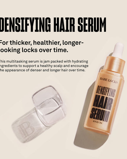 Denser, Longer, Healthier Looking Hair:

Healthier hair starts at the scalp. Give your hair some self-care with this powerful root serum to support a healthy scalp and encourage the appearance of denser and longer hair over time. Use the precise applicator to target specific areas or all over to replenish follicles and promote hair health.