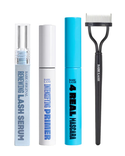 Gentle yet effective - this sensitive-safe lash routine helps restore lash health while enhancing your natural lash look during the holidays and beyond.