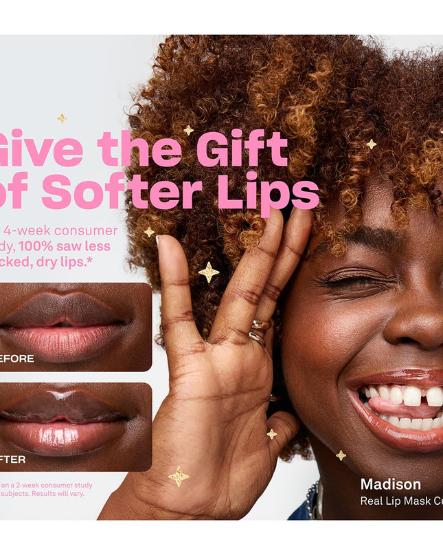 Pamper your pout this season with our limited-edition Lip Mask Minis Trio - featuring three nostalgic, holiday-inspired fragrances that smell like irresistible seasonal treats.