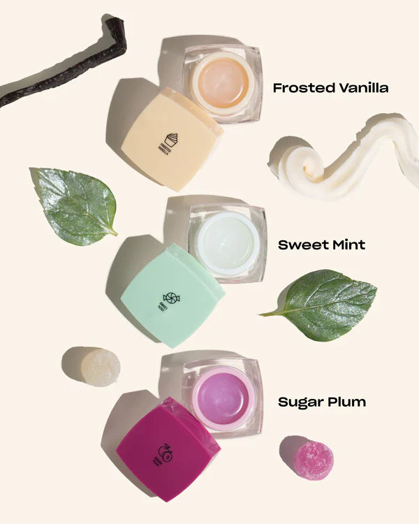 Pamper your pout this season with our limited-edition Lip Mask Minis Trio - featuring three nostalgic, holiday-inspired fragrances that smell like irresistible seasonal treats.