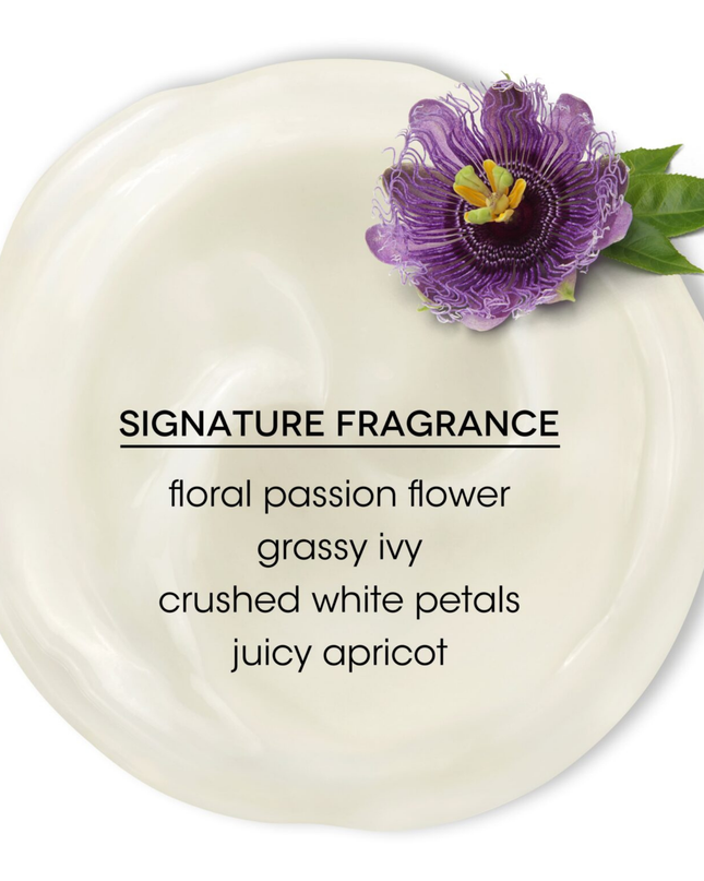Bain de Terre's Passion Flower Color Preserving Conditioner richly conditions & preserves vibrancy of color-treated hair by 83%.* Lavishes hair in beautifying oils & lush botanical scents for soft, sumptuous, silky hair. Paraben-free. Color-safe. 