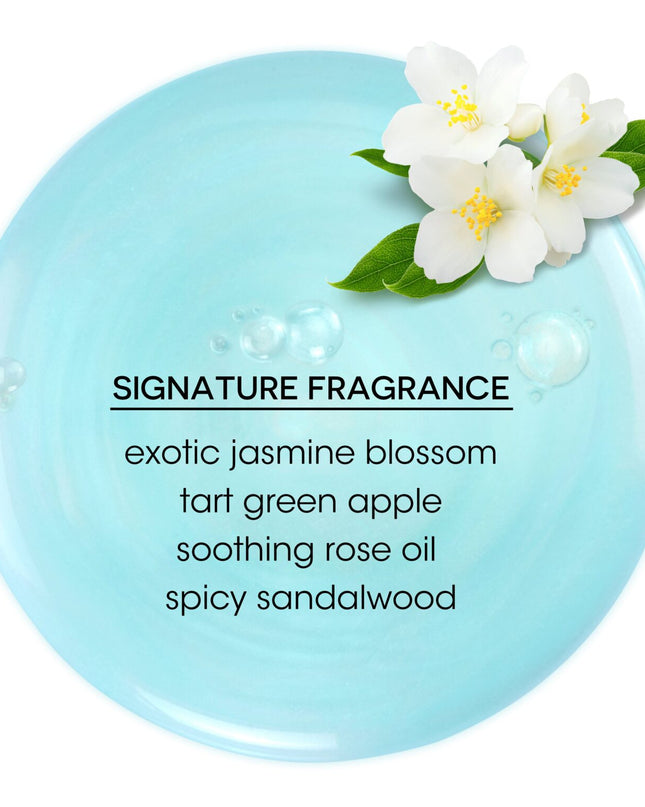Bain de Terre's Jasmine Shampoo luxuriously cleanses & moisturizes dry hair. Lavishes hair in beautifying oils & lush botanical scents for soft, sumptuous, silky hair. Paraben-free. Color-safe.