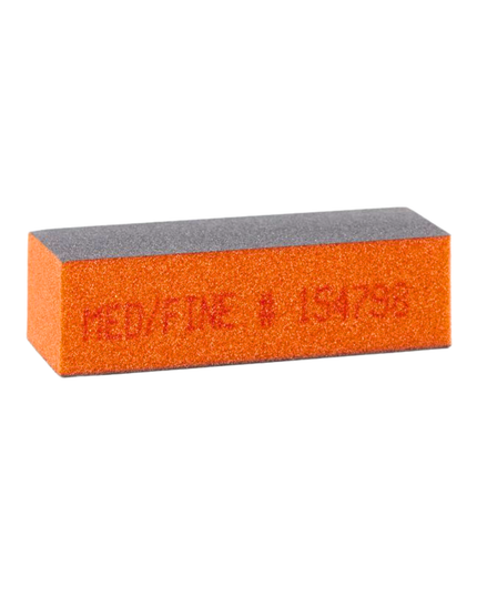 Orange Medium/Fine Sani Blocks can be sanitized. These blocks help to shine &amp; buff nails during manicures &amp; pedicures. Sani Blocks were built tough to be used in the salon or at home. They are sturdy enough not to fall apart and turn colors like other buffer blocks. Block files are easy on the hands. The thickness makes them easier to hang onto.