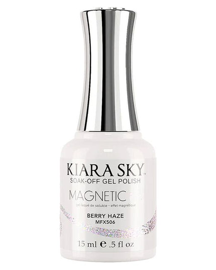 Experience the magic of magnetized nails with the Kiara Sky MagneticFX Collection. This stunning range of cat-eye gel polishes brings depth, dimension, and shimmer to every manicure. Infused with ultra-fine magnetic pigments, each shade transforms under the swipe of a magnet to reveal a mesmerizing, multi-dimensional effect.